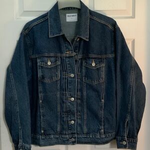 Old Navy Dark Blue Denim Jacket